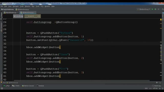 PyQt5 GUI How To Create QButtonGroup (Python GUI Development) #13 смотреть онлайн