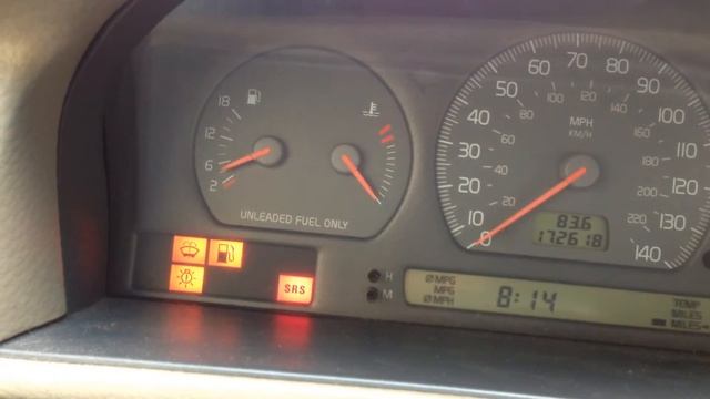 Сломалось топливное реле Volvo V 70