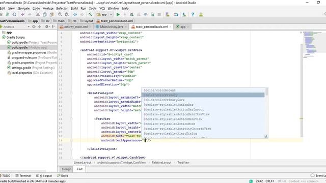 97-Toast personalizado Android Studio смотреть онлайн