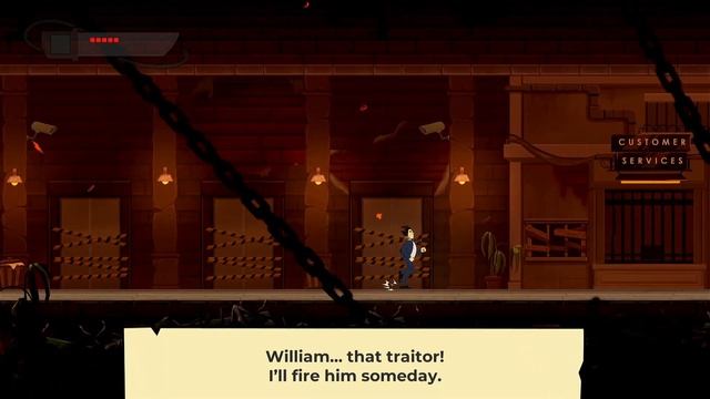 1'st minutes of the game The Company Man on the Nintendo Switch смотреть онлайн
