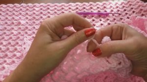 Плед для новорожденного 3 часть