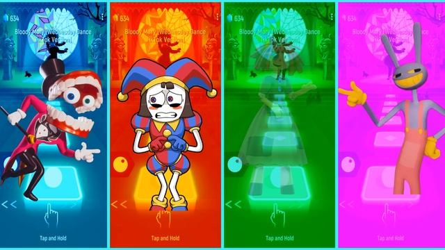 Amazing Digital Circus - Caine ? Pomni ? Ragatha ? Jax On Tiles Hop