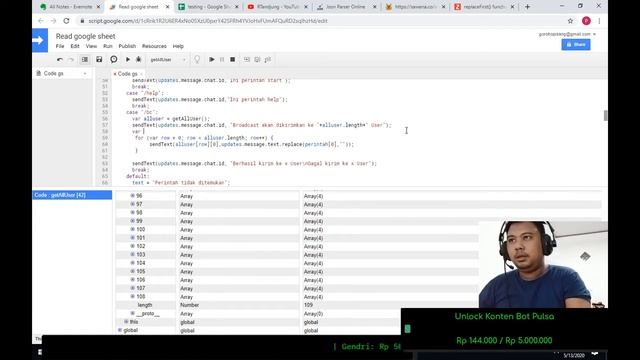 Live, Membuat fitur Broadcast ke seluruh user bot dengan perintah di bot смотреть онлайн