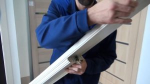 Установка двери -гармошки правильно и быстро своими руками