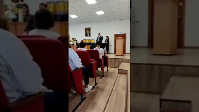 Вручение диплома Артему в ДМШ #1 им Не Сабитова смотреть онлайн
