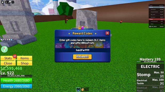 *NEW* ALL WORKING CODES FOR BLOX FRUITS IN 2024! ROBLOX BLOX FRUITS CODES смотреть онлайн