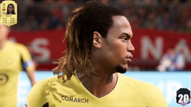 Renato Sanches Face Evolution FIFA 17 to FIFA 22 смотреть онлайн