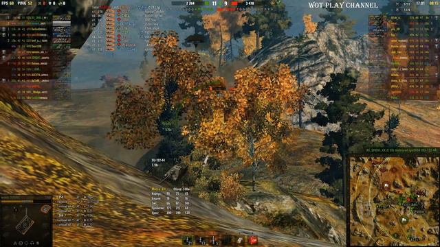 T26E5 6 Kills 7,4K Damage Tundra World of Tanks смотреть онлайн