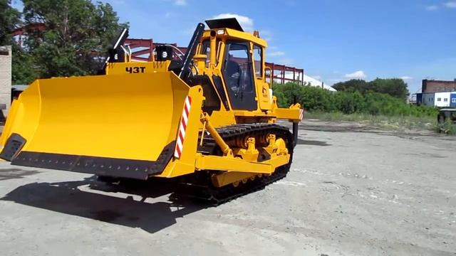 Демонстрация Бульдозера Б-10.V.М.0101Е-ЕН - Завод ЧЗТ смотреть онлайн