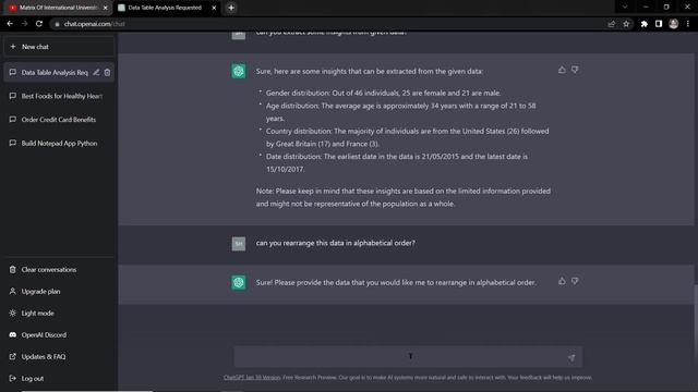 How To Use ChatGPT To Analyze Data And Generate Reports | ChatGPT For Data Analysis смотреть онлайн