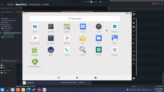 ¡Instala Android En Steam Deck Con Genymotion! Pokémon Unite, SimCity Y Más ✨