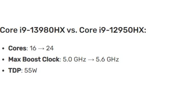 Intel is preparing a flagship Core i9 13980HX processor with 24 cores and a clock speed of 5 6 GHz смотреть онлайн
