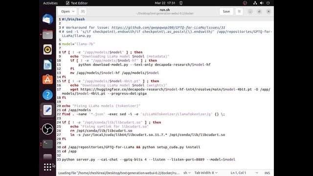 AI Text Generation with Ubuntu, Oobabooga Docker and Alpaca-30B 4-Bit Pre Quantized (Quick Start) смотреть онлайн