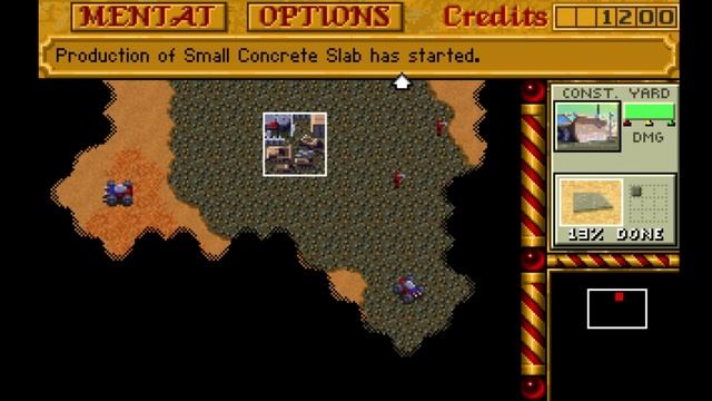 Прохождение DUNE 2 The Building of a Dynasty Harkonnen 1 2 смотреть онлайн