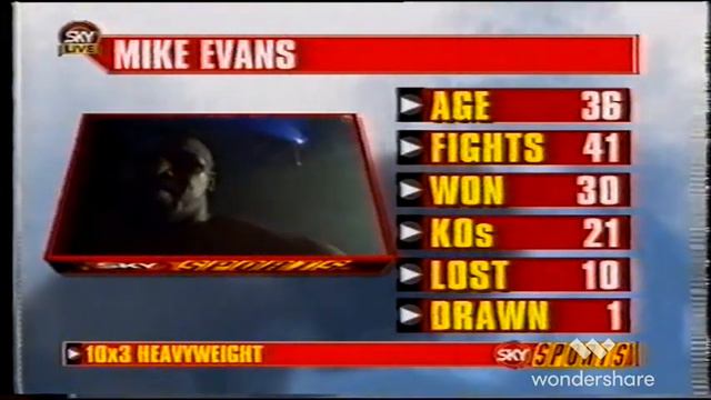 Frank Bruno v Mike Evans Heavyweight смотреть онлайн