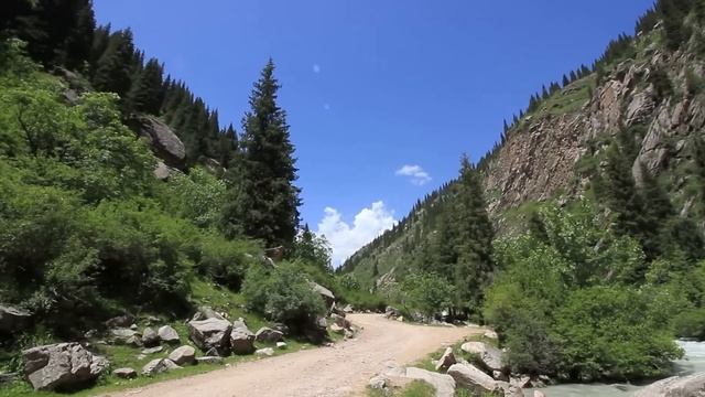 Kyrgyzstan. Григорьевское ущелье. Киргизия. Иссык-Куль смотреть онлайн