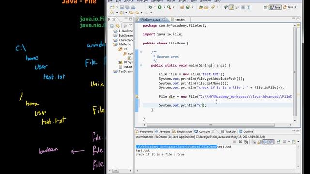 11 Java File Example (in Arabic) смотреть онлайн