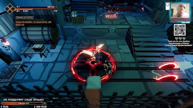Knight Crawlers Gameplay (Chin & Mouse Only) смотреть онлайн