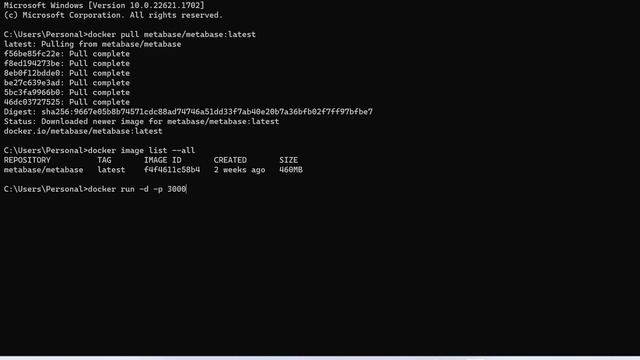 How to Run Metabase using Docker in Microsoft Windows #tips #techtips #docker #metabase #windows11 смотреть онлайн