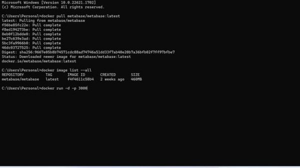 How to Run Metabase using Docker in Microsoft Windows #tips #techtips #docker #metabase #windows11
