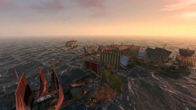 Barbarians against Rome ⚔️ Naval Battle of Cartagena смотреть онлайн