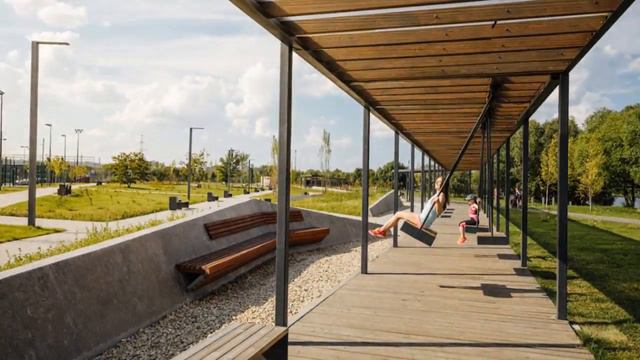 Новый суперпарк Братеевская пойма в Москве смотреть онлайн