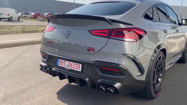 NEW 2022 GLE900 ROCKET BRUTAL DRIVE! CRAZY 900HP GLE BRABUS! Fastest SUV in the World! смотреть онлайн