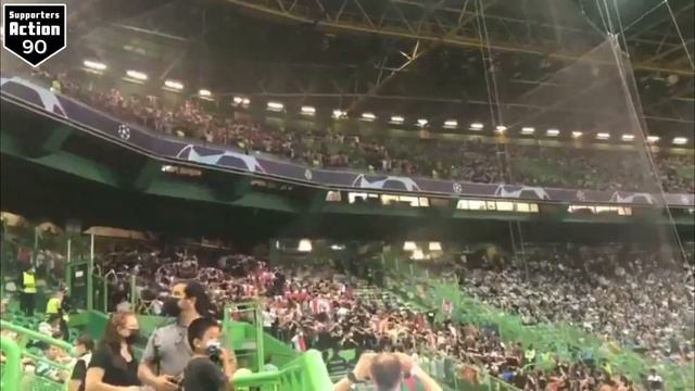 Ultras Ajax Amsterdam Away in Lisbon || Sporting CP vs Ajax (15.09.2021) смотреть онлайн