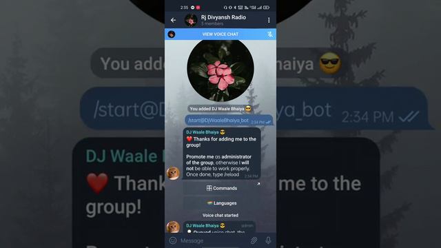 How to Create Telegram Group and Add Music Bot 😍. смотреть онлайн