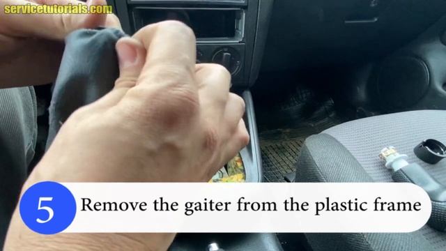 TUTORIAL: How to replace VW Golf Mk4, Jetta, Bora Gear Shift (boot) Knob, Gaiter and Cover смотреть онлайн