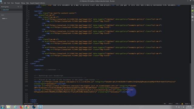 Bootstrap 4 Create An Image Gallery With Lightbox Effect смотреть онлайн