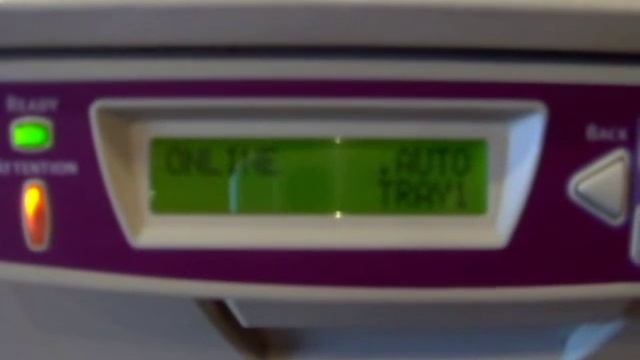 OKI C5400 Drums need replacing/fusing смотреть онлайн