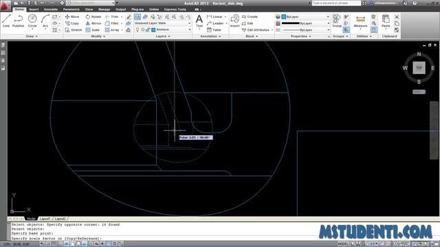 22. AutoCAD 2012 TS - Spline Fit Scale - chikaasistent.com смотреть онлайн