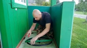 Безвоздушная шина для велосипеда. Установка на обод.