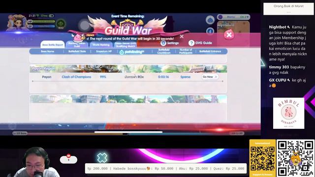 [LIVE] ABSEN YANG RUNGKADD LETSGO GVG AJAAH | RAGNAROK X NEXT GENERATION смотреть онлайн