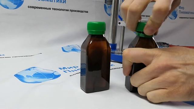 Укупорщик ручной пневматического типа смотреть онлайн