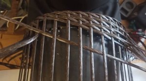 МК КАШПО ЦИЛИНДР. ЧАСТЬ 2. Кашпо из ротанга своими руками, мастер класс от Андрея Финько.