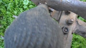 Косилка КС 2,1 Устранение обрыва пятки ножа