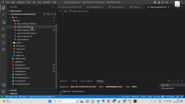 Instalar bootstrap 5 en mi proyecto con Angular 16 configuracion del angular json смотреть онлайн