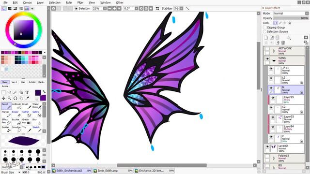 Edith Enchantix | SpeedPaint by InesB #16 смотреть онлайн
