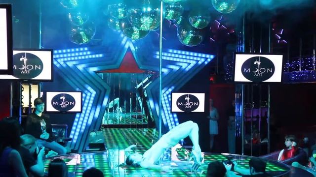 Nadia Devi exotic pole dance, May 2017. MoonART. Образ "Inner Space" смотреть онлайн