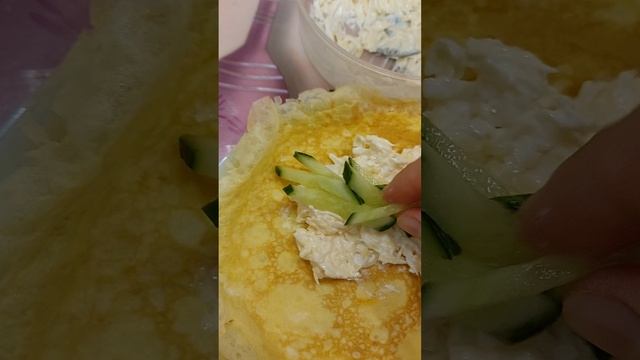 #яичные рулетики