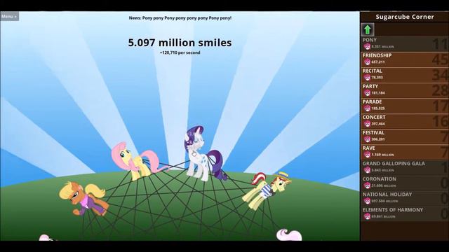 Frost plays Pony Clicker - Highlights part 2 смотреть онлайн