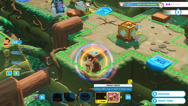 Mario + Rabbids Kingdom Battle: Donkey Kong Adventure Gameplay - Nintendo Treehouse: Live | E3 2018 смотреть онлайн