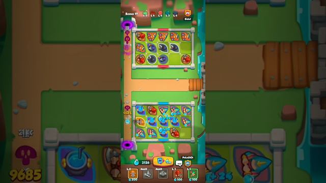 отличная колода для CO-OP режима в игре RUSH ROYALE - 30 волн +. смотреть онлайн