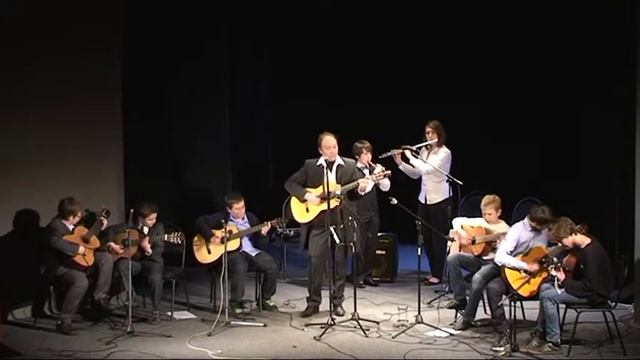 Ансамбль гитаристов "Los Caballeros" смотреть онлайн