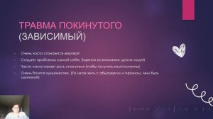 Травма покинутого