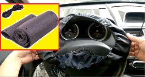 КОЖАНАЯ оплётка на руль со шнуровкой! Стоит ли брать?