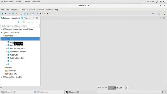Centos Backup Database Using Tool смотреть онлайн