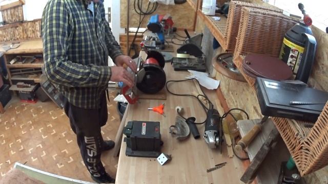 Наждак ( 4 ) " Станки в моей мастерской " смотреть онлайн